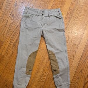 Women's Casual Tan Riding Pants
